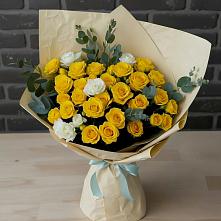 Букет цветов из:  Розы #REPLACE_PRED# Тереке Ставропольского края