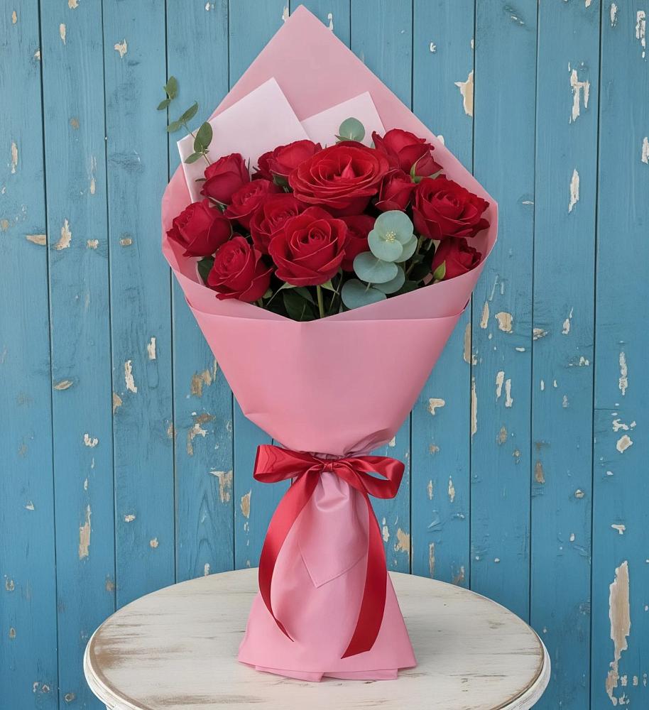 Букет цветов из: Розы в Тереке Ставропольского края
