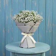 Букет цветов из:  Гипсофила в Тереке Ставропольского края