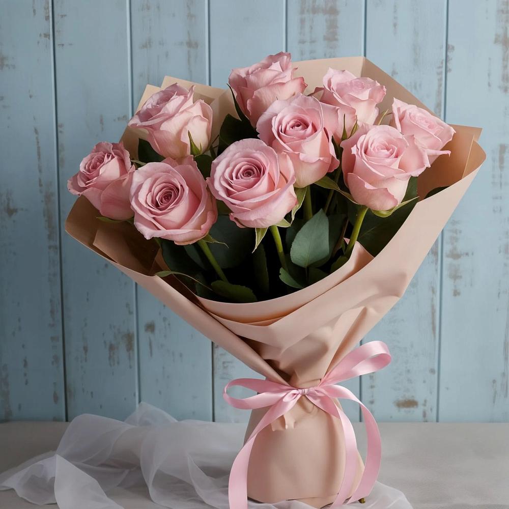 Букет цветов из: Розы в Тереке Ставропольского края