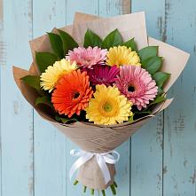 Букет цветов из:  Герберы в Тереке Ставропольского края