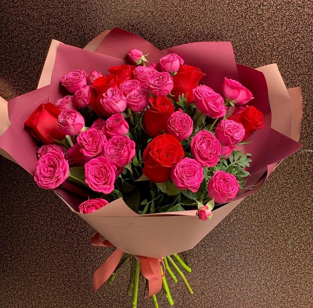 Букет В объятьях нежности в Тереке Ставропольского края