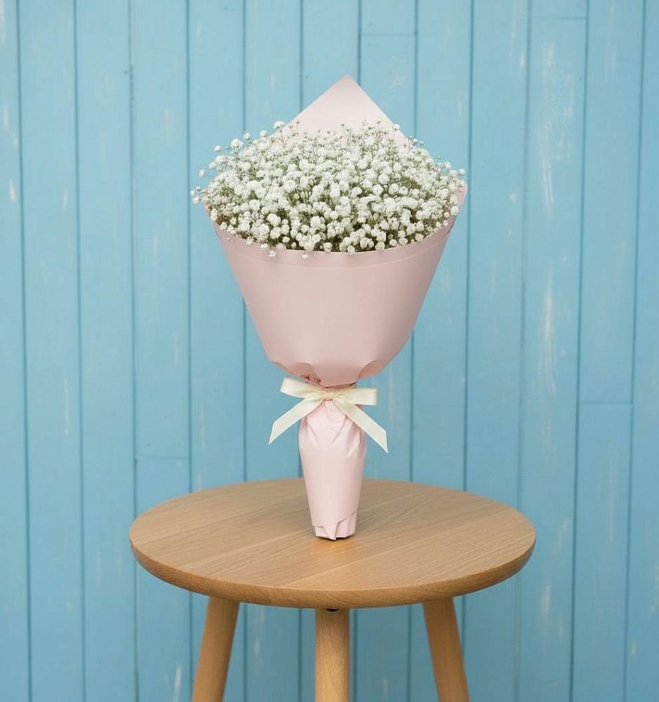 Букет цветов из: Гипсофила в Тереке Ставропольского края