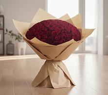 Букет 101 Красная роза #REPLACE_PRED# Тереке Ставропольского края