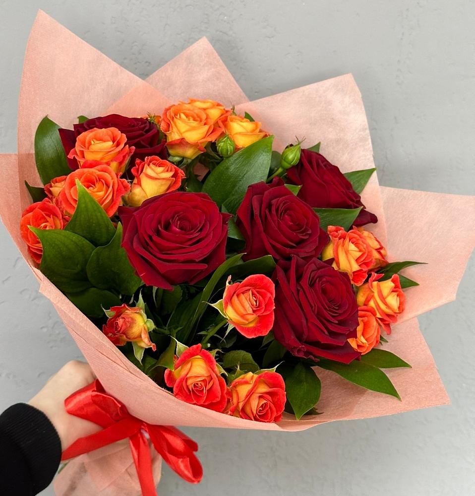 Букет Любовь и восторг в Тереке Ставропольского края