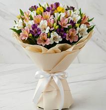 Букет цветов из:  Альстромерии в Тереке Ставропольского края