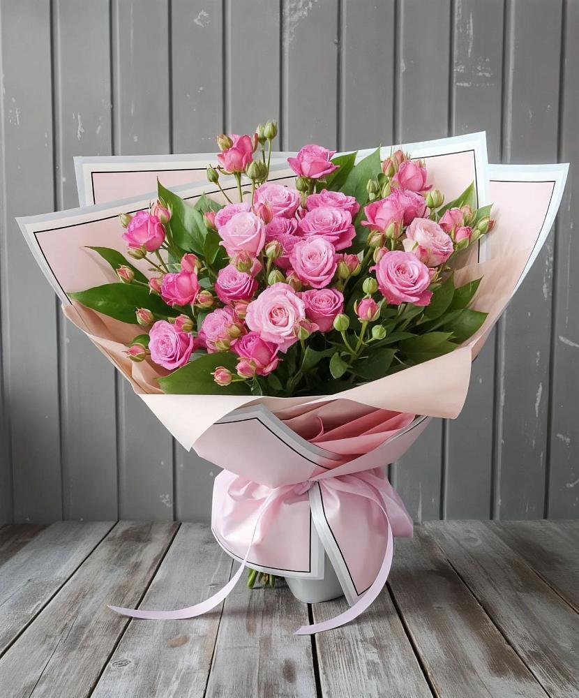 Букет Розовый кустик в Тереке Ставропольского края