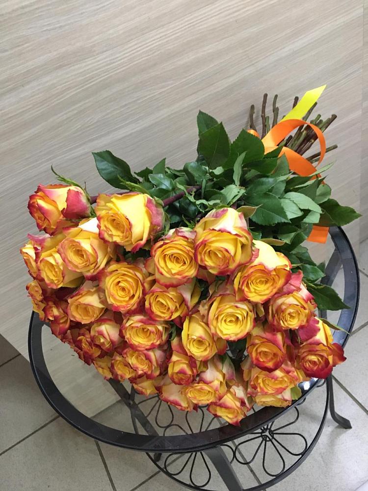 Букет Желтые розы в Тереке Ставропольского края