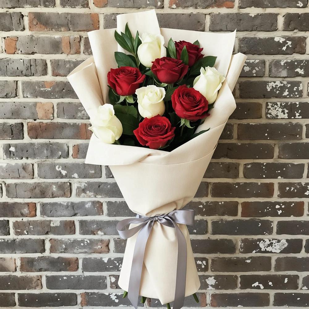 Букет цветов из: Розы в Тереке Ставропольского края