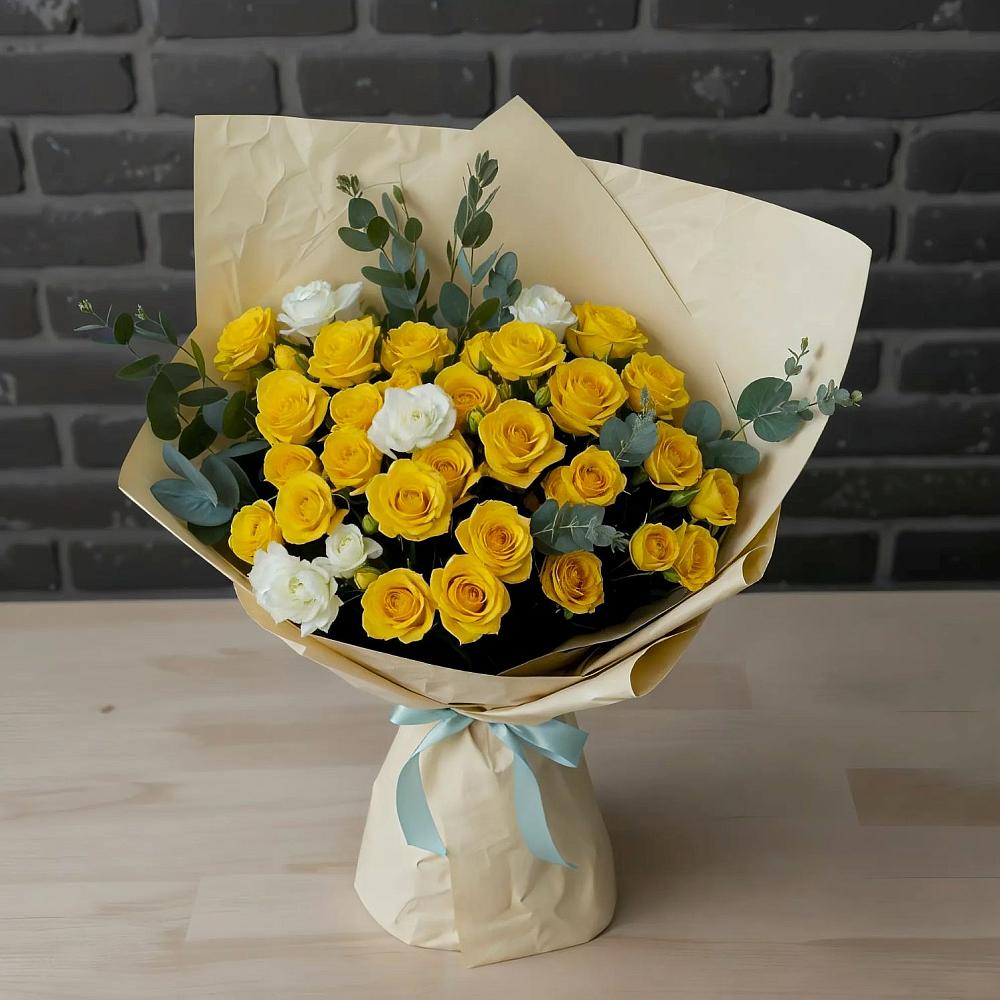 Букет цветов из: Розы в Тереке Ставропольского края