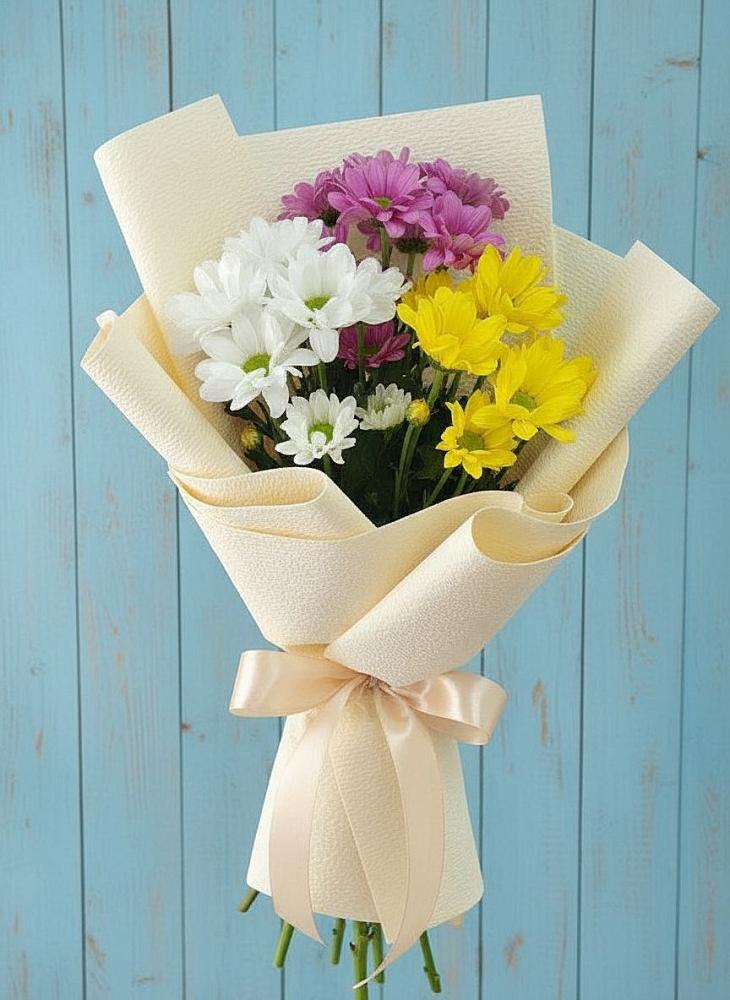 Букет цветов из: Хризантемы в Тереке Ставропольского края