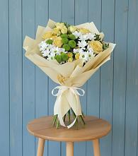 Букет цветов из:  Хризантемы и Розы #REPLACE_PRED# Тереке Ставропольского края