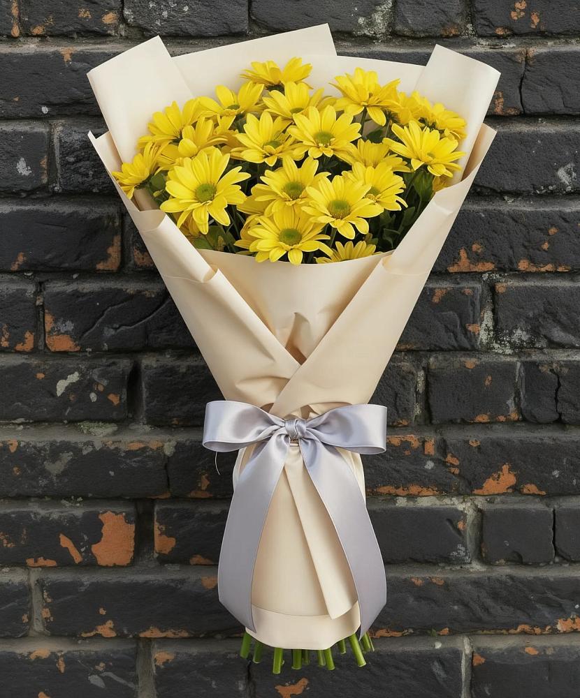 Букет цветов из: Хризантемы в Тереке Ставропольского края