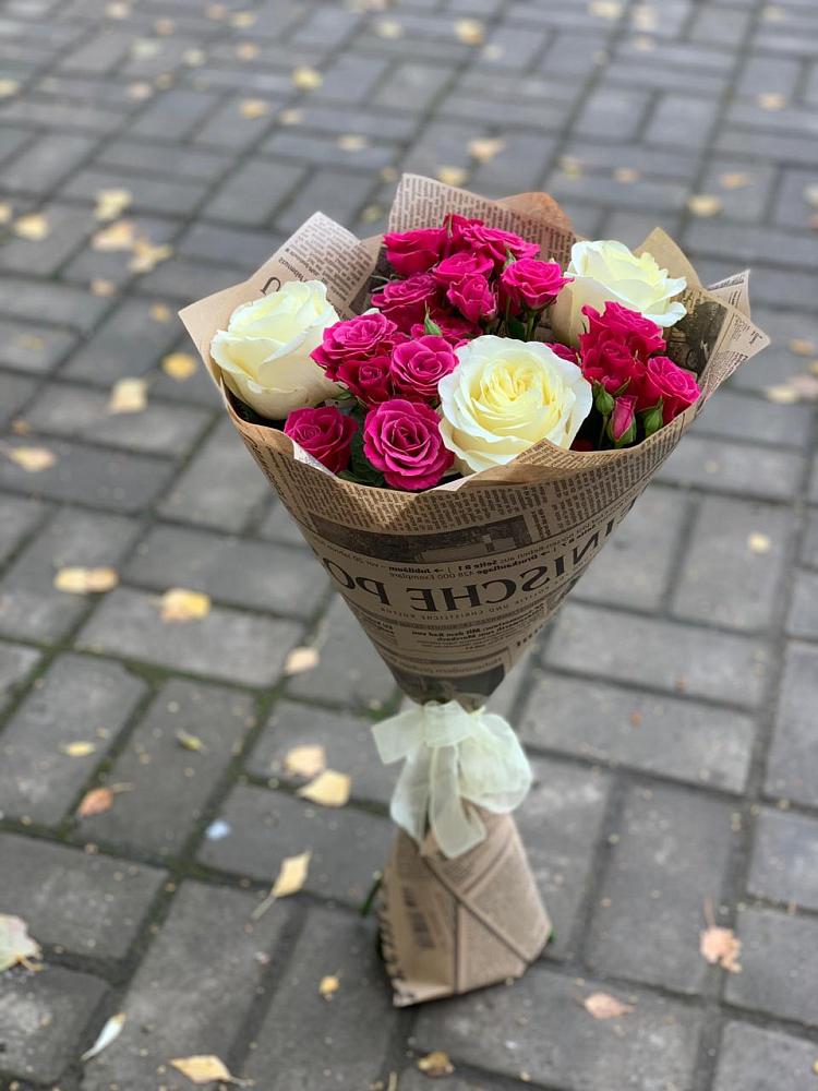 Букет цветов из: Розы в Тереке Ставропольского края
