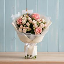 Букет цветов из:  Розы #REPLACE_PRED# Тереке Ставропольского края