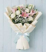 Букет цветов из:  Лилии в Тереке Ставропольского края