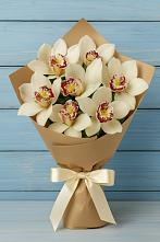 Букет цветов из:  Орхидеи и Розы в Тереке Ставропольского края